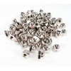 Fifty (50) 8-32 Nickel Plated Acorn Hex Cap Nuts (BCP239)