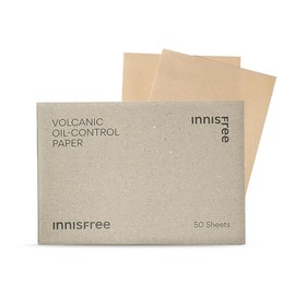 Innisfree 이니스프리 화산송이 한지 기름종이 50매 Innisfree Volcanic Clay Oil Blotting Sheets 50pcs