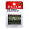 SINGER 60200 All Purpose Polyester Thread, 150-Yard, Olive Green