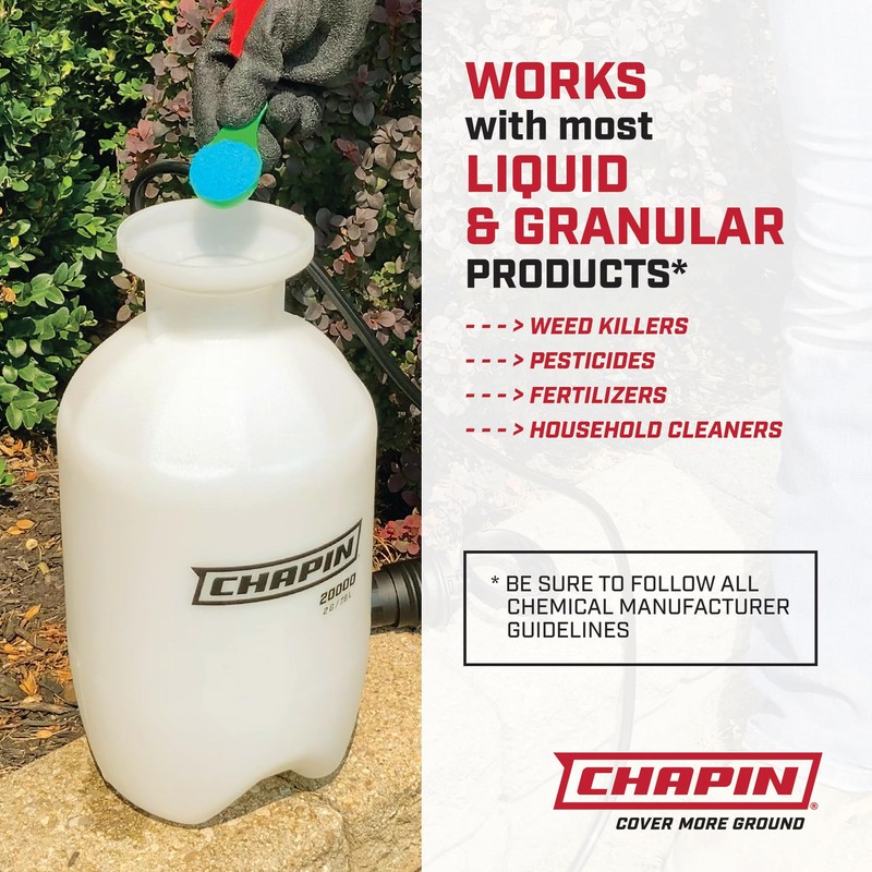 Chapin USA 20005 Pump Sprayer, 2 Gallon, Lawn and Garden,