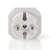 Nedis Socket Splitter 2 Sockets Euro Plug