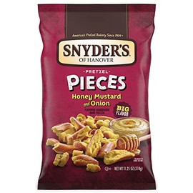 Snyder's of Hanover Pretzel Pieces, Honey Mustard and Onion, 11.25 Oz
