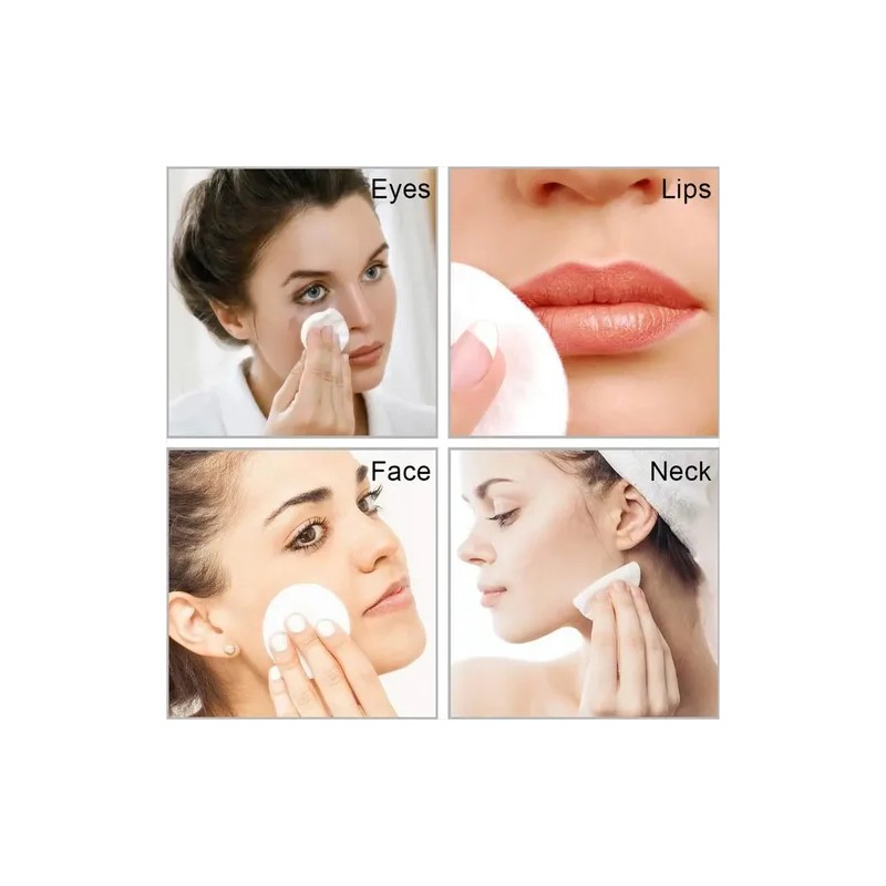 Esponja Limpieza Facial Almohadilla Desmaquillante 4 Pzs F