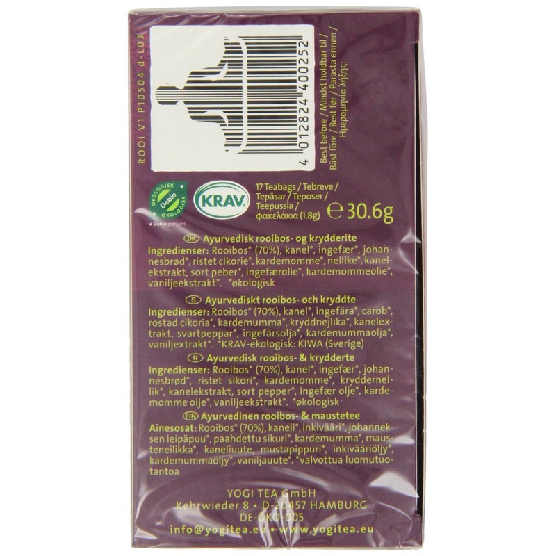 Yogi Tea | Rooibos - og | 3 x 17