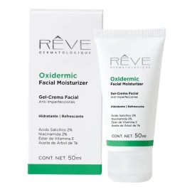 Reve Oxidermic Gel Crema Hidratante Anti Imperfecciones Tipo de piel Todo tipo de piel