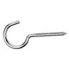 Screw Hook Open Zinc Plated Steel Wall Mount Ceiling Hanging