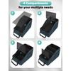 YOHOOLYO Car Seat Organizer Backseat Car Organizer with 4 Compartments,
