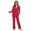 HEARTNICE Womens Pajama Set, Soft Long Sleeve Pajamas & Long