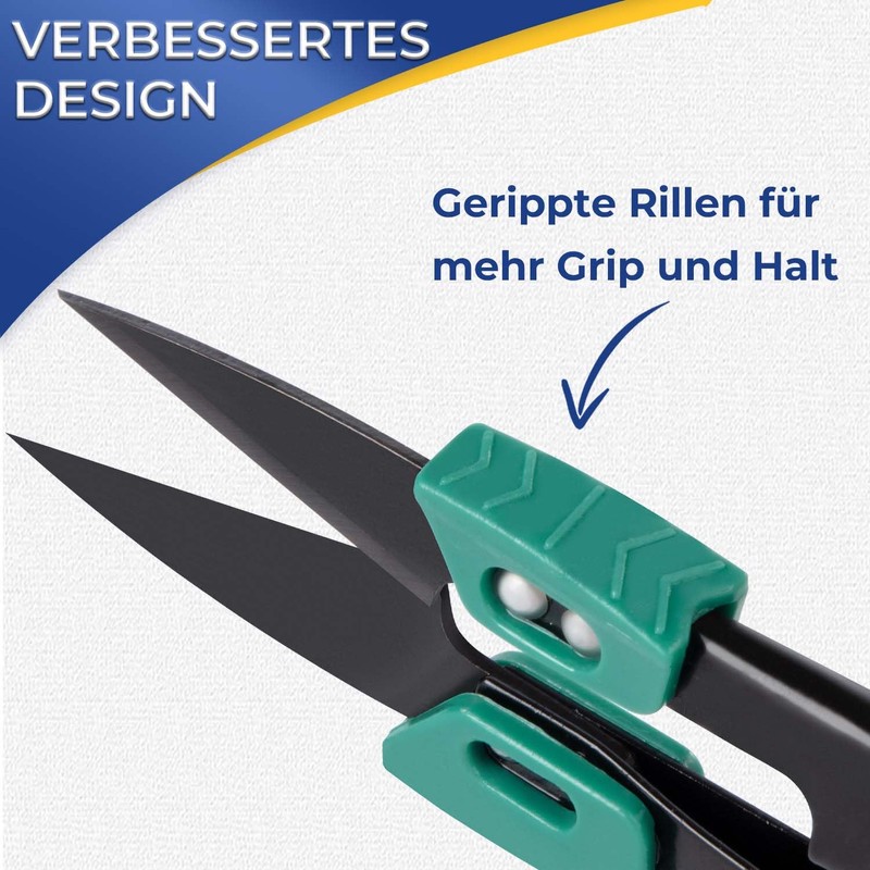 Pack of 6 Thread Scissors Sharp Thread Separator Scissors Wide