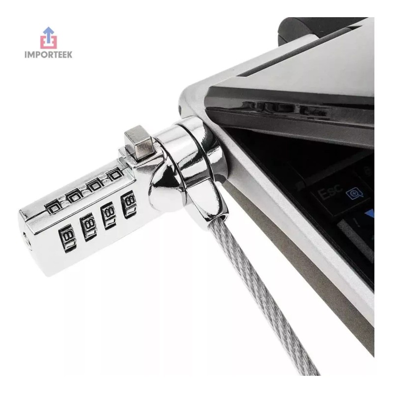Importeek 5pz Candado Cable Seguridad Computadora Pc Laptop Portatil