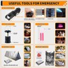 Survival Kit, Gifts for Men Women Teen Boys, 252 pcs