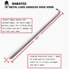 Babatoz Long Metal Shoe Horn -18 Inches Long Handled Stainless