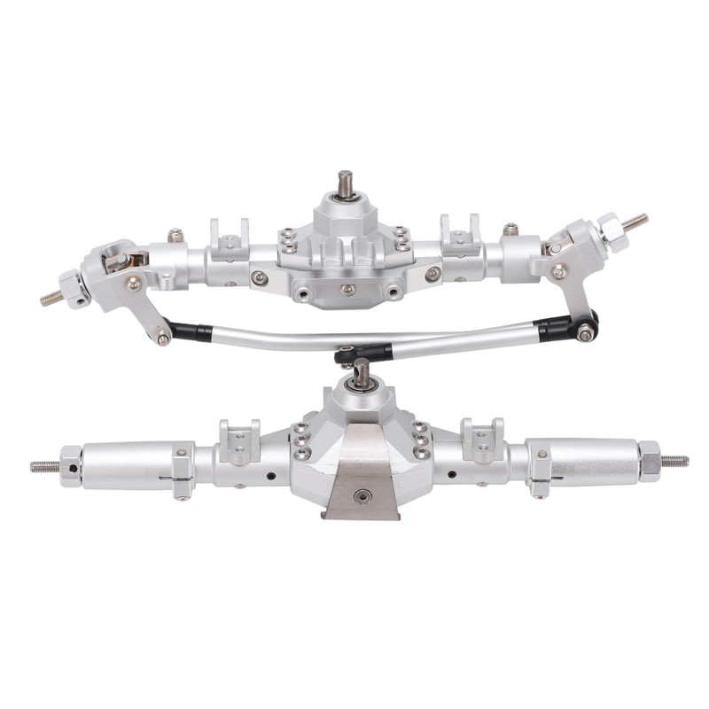 RC Front Rear Axles Complete Set Metal Assembly Kit Axle