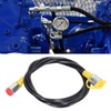 2m/6ft Hydraulic Pressure Test Hose 630Bar M16 X 2‑1/4BSP PU