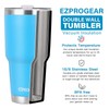 Ezprogear 30 Oz 1 Pack Stainless Steel Tumbler with Handle