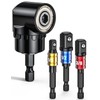 Angle Drill Attachment, Mellbree Cordless Screwdriver Angle Attachment 105° Attachment