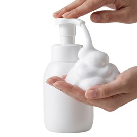 Toysfan Foaming Pump Bottle, 11.8 fl oz (350 ml), Made in Japan, Foaming Soap Dispenser, Refills Liquid Soap, Shampoo Body Soap, Foam Pump Container, For Separating Liquid Soap, Etc