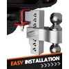 DEEAGLE Hitch Tightener Anti Rattle Stabilizer for 1.25" to 2"