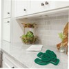 MAGICLULU 1set Cactus Felt Coaster Heat Insulated Cup Mat Multi