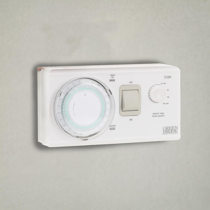 Greenbrook T109-C 16A Dual Tariff Boost Timer c/w 15-120min Boost