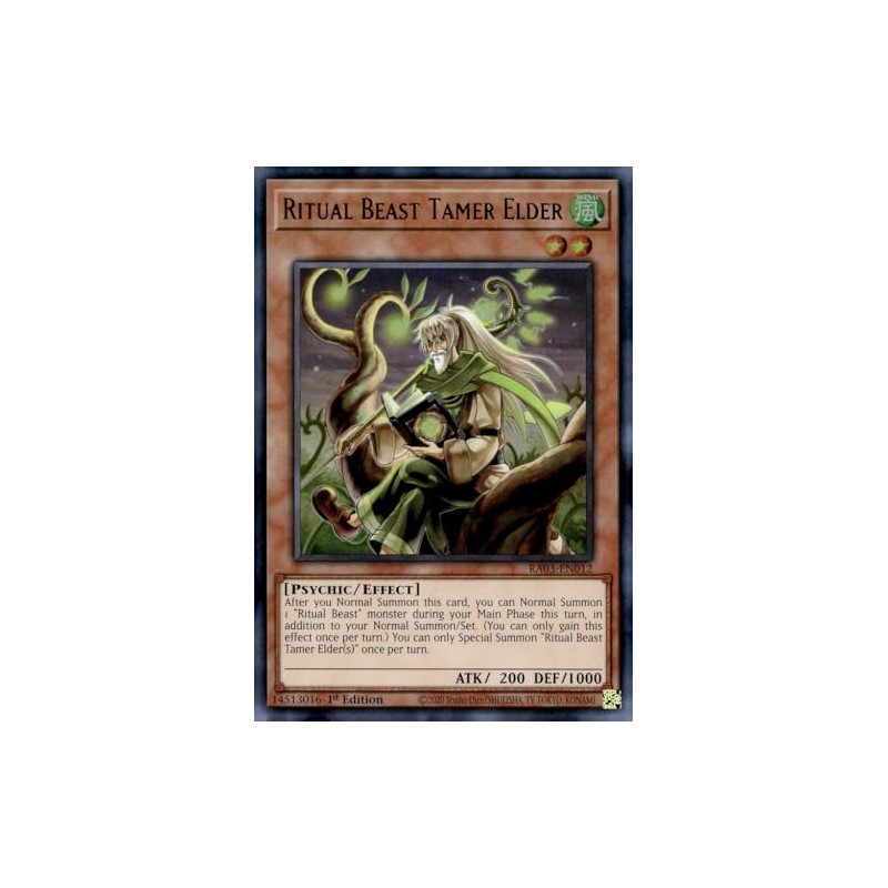 Ritual Beast Tamer Elder (UR) - RA03-EN012 - Ultra Rare