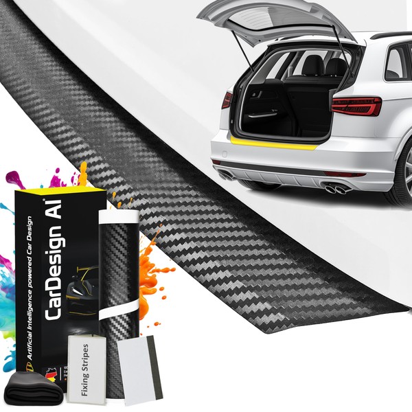 CarDesign AI Boot Sill Protector Suitable for VW Touran 2