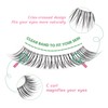 Lashes Natural False Eyelashes Soft Wispy Lashes Faux Mink 11mm