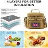 Tactical Lunch Bag for Men, Insulated Leakproof Lunch Box for