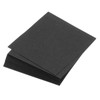 MECCANIXITY 100 Sheet Origami Paper Double Sided Black 5x5 Inch