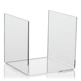 Plexiglas® U-stand (10 x 10 cm) as a stand/stand for vases/figures in showcase/shop window and exhibition