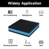 BJADE'S Anti Vibration Isolation Pads 4 Pack,Mechanical Vibration Damping Pad,Air