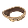 Archery Thumb Rings Good Protection Engraving Pattern Brass Finger Protector