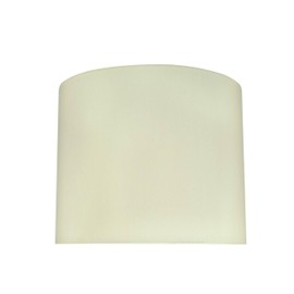 Aspen Creative 31090A, Transitional Hardback Drum (Cylinder) Shaped Spider Construction Lamp Shade in Beige, (12" x 12" x 10")