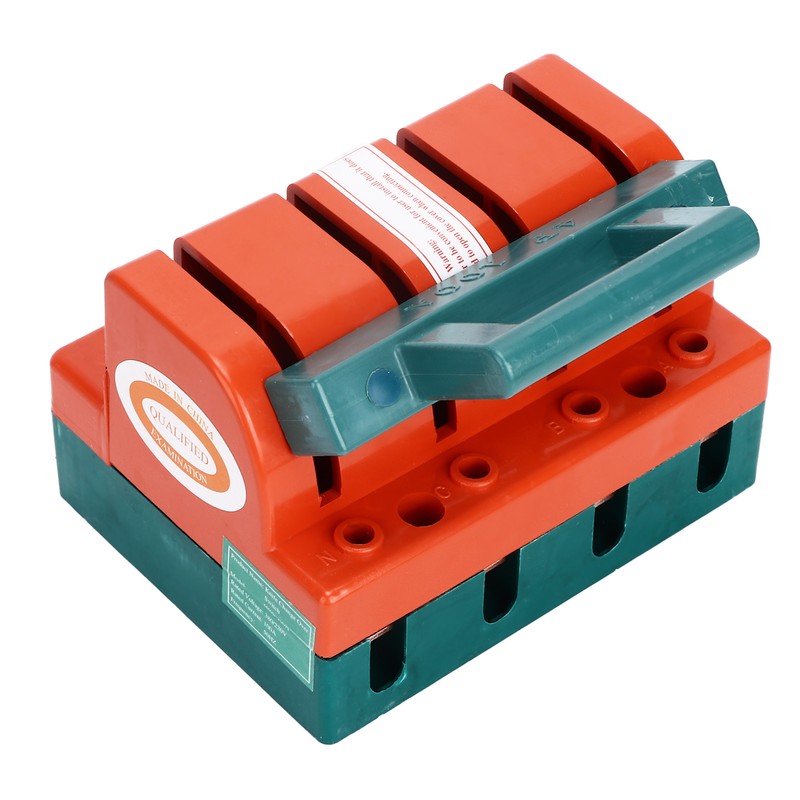 Knife Safety Switch 4P Single Throw 100A AC 380V Terminal