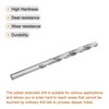 sourcing map 15mm Twist Drill Bits, High-Speed Steel Straight Shank