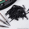 CyeeLife 100 x Black Plastic Dart Tips Standard Thread