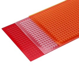 Unifizz Car Lens Repair Kit Auto Headlight Tail Light Repair Tape Lens Repair Film Tools (red&amber&clear)