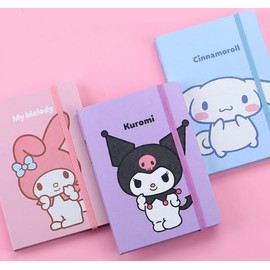 Generic Cute Kitty Melody Friends Daily Weekly Monthly Planner, Diary, 7.3 x 5.2 Inches, Stickers Included, Premium Quality Hard Cover (SkyBlue)