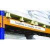 Gloss White Magnetic Tape Roll Easy Wipe Racking Strip 20mm