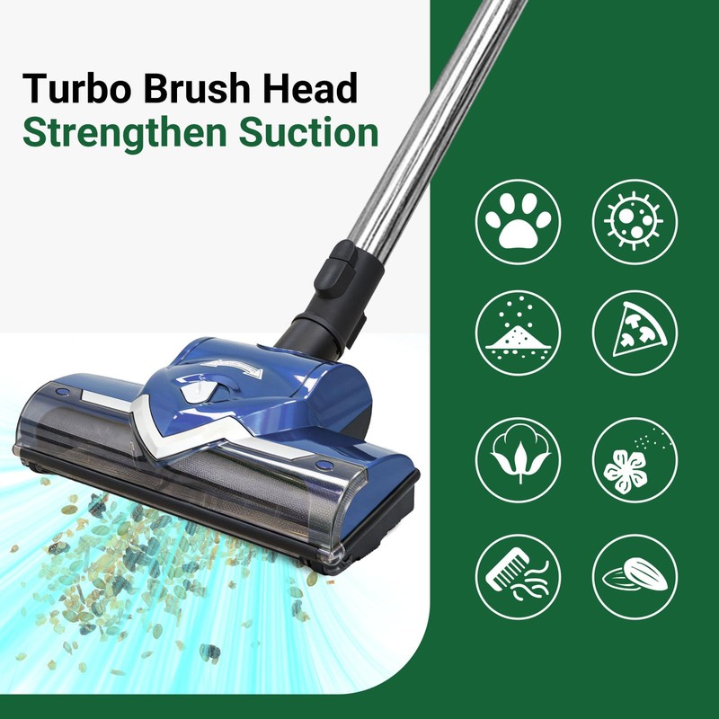 EZ SPARES Turbo Dust Brush Head Compatible with Miele C1