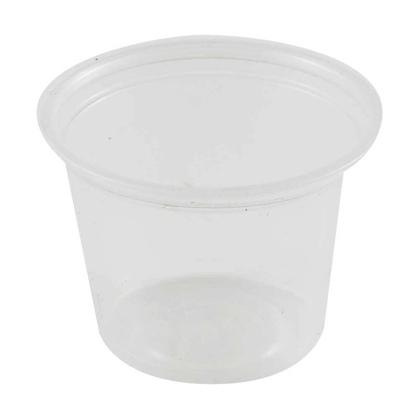 QNP Supplies [2500 Count 1oz Clear Plastic Disposable Portion Cups