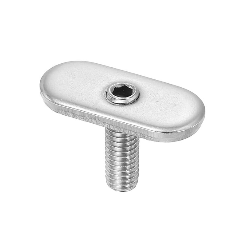 ZONADAH 8 Set M6 Kayak Track Screws and Nuts Replacement