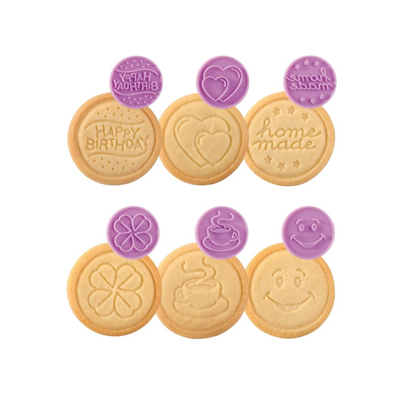 Hand Press Cookie Cutter, Custom 3D Stamped - Versatile Plastic