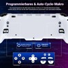 CoguyTech Bluetooth Controller for Switch/Switch OLED, Large Handheld Switch Joypad