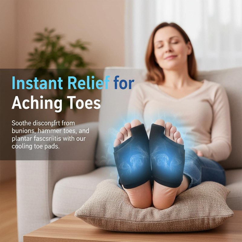 Toe Ice Pad, Foot Ice Pack, Soft Forefoot Ice Pack,
