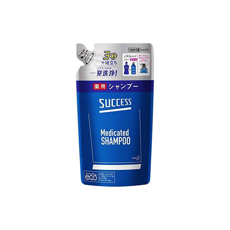 [Set of 2] Success Medicated Shampoo Refill 11.6 fl oz