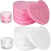 Esponjas faciales de limpieza 50 unidades reutilizables con forma de