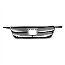 CarPartsDepot, Front Chrome Trim Black Inner Grille For Japan Built Model, 400-20539 HO1200185 71122S9AA01