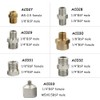 7pcs Airbrush Adaptor Kit Apstour Air Brush Fitting Connector Set