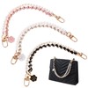 QFGasre 3 Piece Bag Extender Chain Purse Extender for Handbags